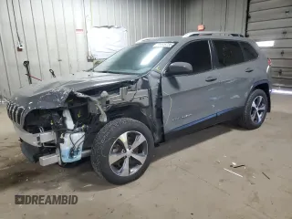2020 Jeep Cherokee Limited with VIN 1C4PJMDX2LD627953, listed as a Copart auction lot 55845735 with 55,660 mi miles and Salvage title. Bid and sale history available at DreamBid. Image 1.