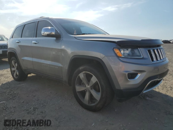 2015 Jeep Grand Cherokee Limited with VIN 1C4RJFBG7FC814526, listed as a Copart auction lot 48572705 with 129,811 mi miles and Salvage Title. Bid and sale history available at carsss.com. Image 4.