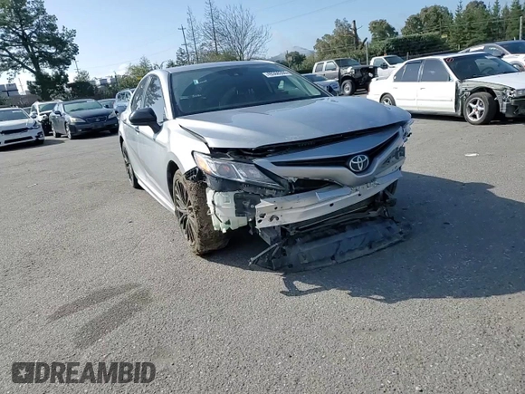 2020 Toyota Camry SE with VIN 4T1G11AK2LU322195, listed as a Copart auction lot 48366355 with 93,451 mi miles and Salvage Title. Bid and sale history available at carsss.com. Image 11.