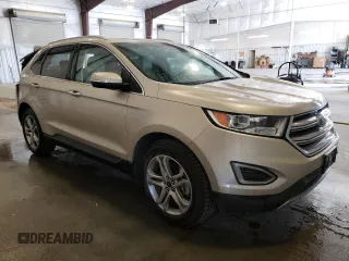 2017 Ford Edge Titanium with VIN 2FMPK4K91HBB80798, listed as a Copart auction lot 54133755 with 92,108 mi miles and Salvage Title. Bid and sale history available at carsss.com. Image 4.