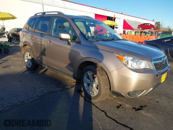 2015 Subaru Forester Premium with VIN JF2SJADCXFH833011, listed as a IAAI auction lot 41271024 with 151,770 mi miles and . Bid and sale history available at DreamBid. Image 1.