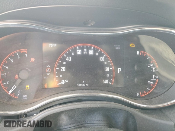 2015 Dodge Durango SXT with VIN 1C4RDHAG2FC931046, listed as a Copart auction lot 52409775 with 164,509 mi miles and Salvage title. Bid and sale history available at DreamBid. Image 9.