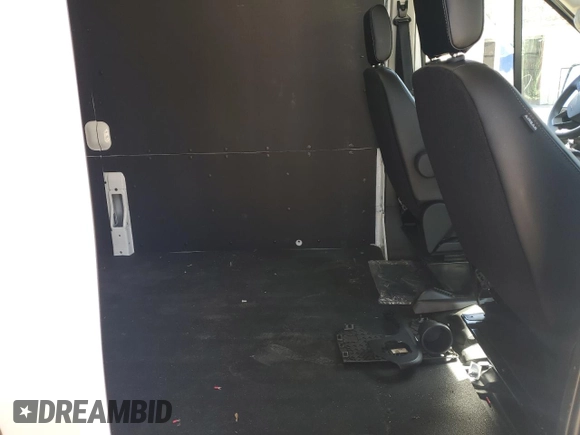 2024 Ford Transit Cargo with VIN 1FTBR1C87RKB33457, listed as a Copart auction lot 49390855 with 5,893 mi miles and Salvage Title. Bid and sale history available at DreamBid. Image 10.