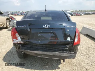 2007 Hyundai Accent GL with VIN KMHCN45C47U112467, listed as a Copart auction lot 64605364 with 236,196 mi miles and Salvage title. Bid and sale history available at DreamBid. Image 6.