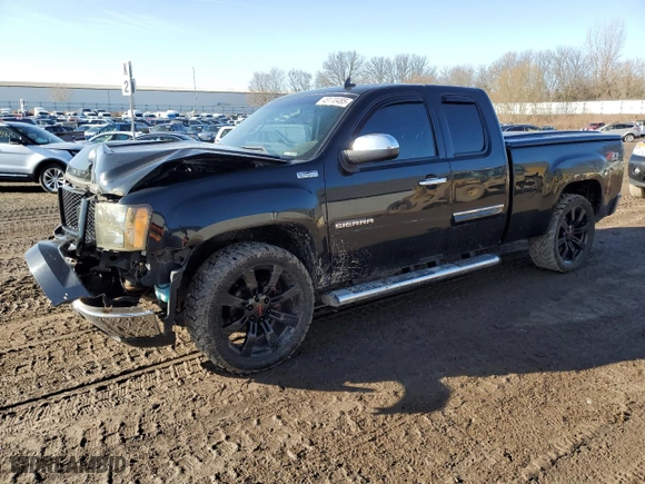2011 GMC Sierra 1500 SLE with VIN 1GTR2VE32BZ161921, listed as a Copart auction lot 48170485 with 213,587 mi miles and Clean Title. Bid and sale history available at carsss.com. Image 1.