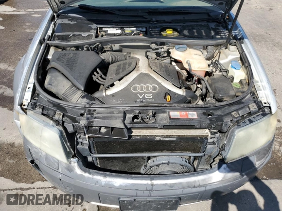 2003 Audi allroad A6 V8 z VIN WA1YD64B43N006004, wystawiony jako Copart lot #57481895 z przebiegiem 240 116 mil mil oraz Szkoda całkowita • Salvage title. Historia ofert i sprzedaży dostępna na DreamBid. Obrazek 12.