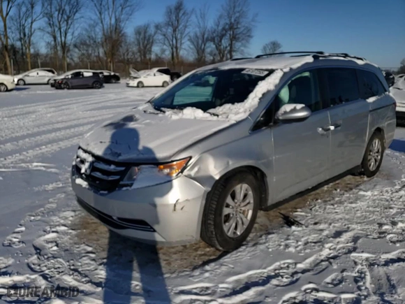 2015 Honda Odyssey EX-L with VIN 5FNRL5H66FB048813, listed as a Copart auction lot 46107255 with 175,888 mi miles and Clean Title. Bid and sale history available at carsss.com. Image 12.
