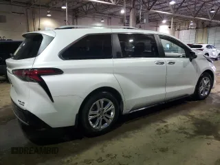 2023 Toyota Sienna Platinum with VIN 5TDESKFC9PS082542, listed as a Copart auction lot 89056995 with 24,053 mi miles and Clean Title. Bid and sale history available at DreamBid. Image 3.