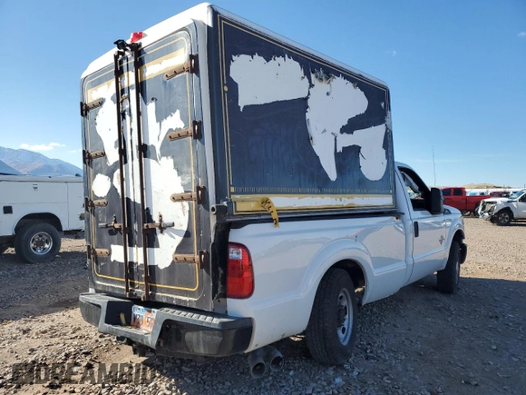 2015 Ford F-350 XL with VIN 1FTRF3AT5FEA35659, listed as a Copart auction lot 69961124 with Not Provided miles and Salvage Title. Bid and sale history available at DreamBid. Image 4.