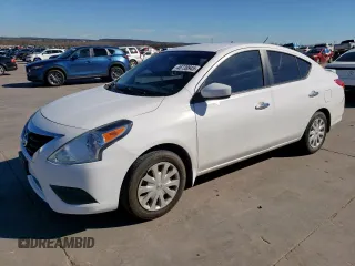 2016 Nissan Versa SV with VIN 3N1CN7AP4GL864262, listed as a Copart auction lot 46738945 with 59,140 mi miles and Salvage Title. Bid and sale history available at carsss.com. Image 1.