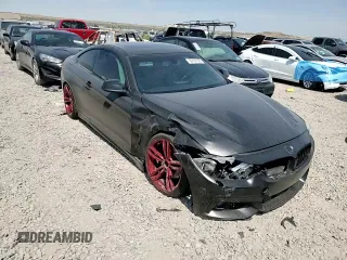 2014 BMW 4 Series 428i with VIN WBA3N7C58EF718718, listed as a Copart auction lot 60434345 with 118,179 mi miles and Salvage title. Bid and sale history available at DreamBid. Image 13.