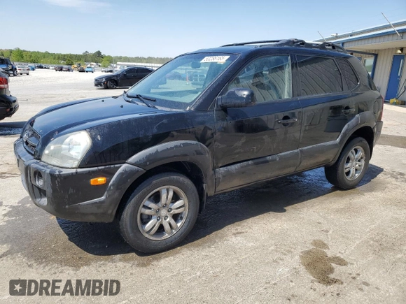 2007 Hyundai Tucson SE with VIN KM8JN72D77U686907, listed as a Copart auction lot 53286165 with 226,339 mi miles and Salvage Title. Bid and sale history available at carsss.com. Image 1.