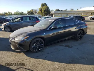 2023 Lexus ES with VIN 58AJZ1B14PU141134, listed as a Copart auction lot 72810424 with 12,234 mi miles and Salvage Title. Bid and sale history available at carsss.com. Image 1.
