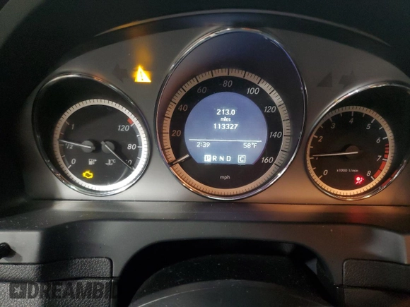 2010 Mercedes-Benz C 300 Sport with VIN WDDGF5EB2AR117652, listed as a Copart auction lot 48030515 with 113,327 mi miles and Salvage Title. Bid and sale history available at DreamBid. Image 9.