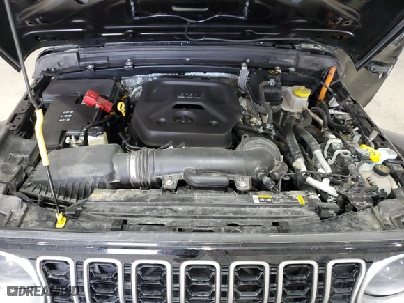 2024 Jeep Wrangler 4xe Sahara with VIN 1C4RJXP60RW257385, listed as a Copart auction lot 47660655 with 20,899 mi miles and Salvage Title. Bid and sale history available at carsss.com. Image 11.