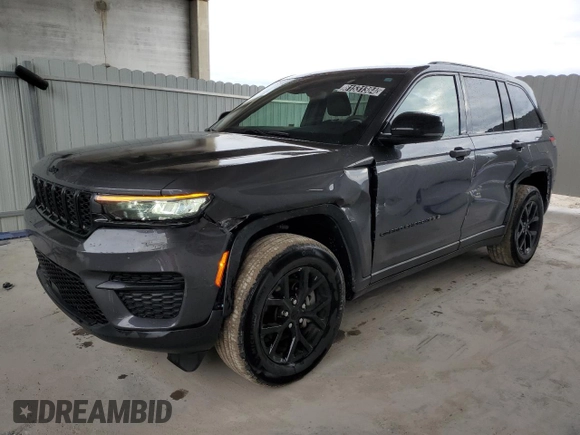 2024 Jeep Grand Cherokee Altitude with VIN 1C4RJGAG4R8546436, listed as a Copart auction lot 81531384 with 24,979 mi miles and Clean title. Bid and sale history available at DreamBid. Image 1.