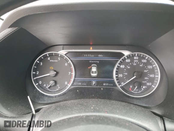 2024 Nissan Sentra SV with VIN 3N1AB8CV4RY217934, listed as a Copart auction lot 47854865 with 67,149 mi miles and Salvage Title. Bid and sale history available at carsss.com. Image 9.