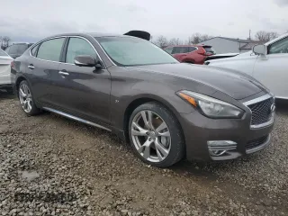 2017 Infiniti Q70 3.7 with VIN JN1BY1PR9HM210552, listed as a Copart auction lot 47819325 with 50,847 mi miles and Salvage title. Bid and sale history available at DreamBid. Image 4.