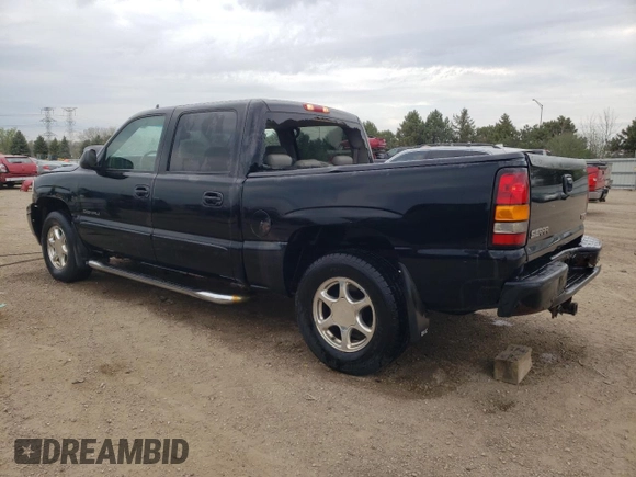 2006 GMC Sierra Denali z VIN 2GTEK63N561158633, wystawiony jako Copart lot #54572255 z przebiegiem 181 631 mil mil oraz Szkody całkowita. Historia ofert i sprzedaży dostępna na DreamBid. Obrazek 2.