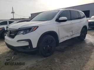 2021 Honda Pilot Special Edition with VIN 5FNYF5H2XMB024253, listed as a Copart auction lot 80250163 with 39,992 mi miles and Salvage title. Bid and sale history available at DreamBid. Image 1.