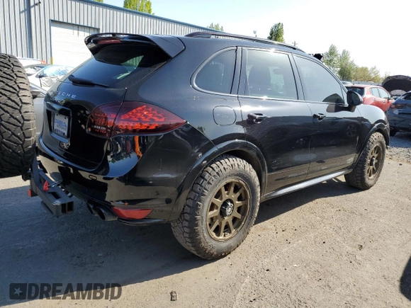 2013 Porsche Cayenne GTS with VIN WP1AD2A20DLA75577, listed as a Copart auction lot 54573525 with 75,679 mi miles and Clean Title. Bid and sale history available at DreamBid. Image 3.