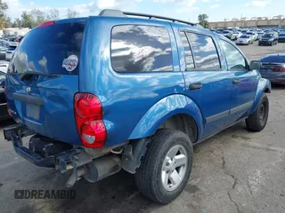 2006 Dodge Durango SXT with VIN 1D4HD38N16F140110, listed as a IAAI auction lot 41592651 with 154,236 mi miles and . Bid and sale history available at DreamBid. Image 4.