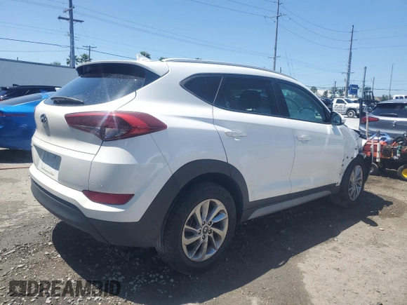 2018 Hyundai Tucson SEL z VIN KM8J33A43JU627313, wystawiony jako Copart lot #53834185 z przebiegiem 176 695 mil mil oraz Szkoda całkowita • Salvage title. Historia ofert i sprzedaży dostępna na DreamBid. Obrazek 3.