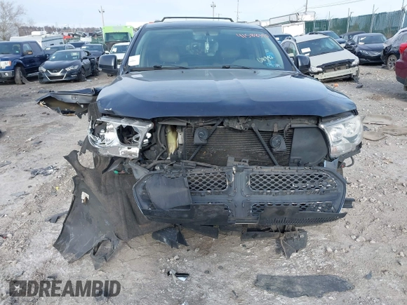 2012 Dodge Durango Crew with VIN 1C4RDJDG0CC337344, listed as a IAAI auction lot 41588370 with 162,339 mi miles. Bid and sale history available at carsss.com. Image 6.