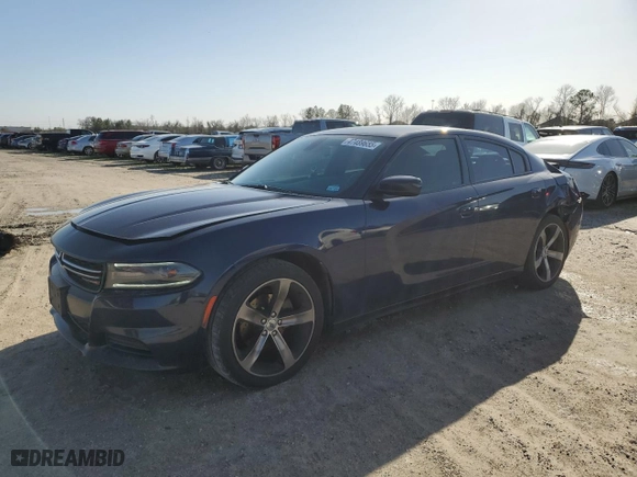 2017 Dodge Charger SE with VIN 2C3CDXBG3HH627839, listed as a Copart auction lot 47489655 with 115,220 mi miles and Salvage Title. Bid and sale history available at carsss.com. Image 1.