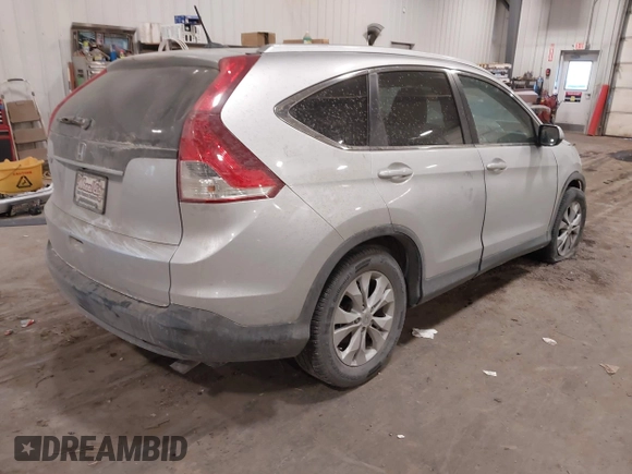 2012 Honda CR-V EX-L with VIN 2HKRM3H70CH513223, listed as a IAAI auction lot 41389365 with 94,516 mi miles. Bid and sale history available at carsss.com. Image 4.