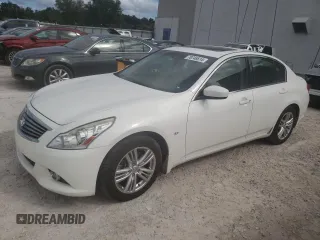2015 Infiniti Q40 with VIN JN1CV6AP2FM501585, listed as a Copart auction lot 78748614 with 132,915 mi miles and Non Repairable. Bid and sale history available at carsss.com. Image 1.
