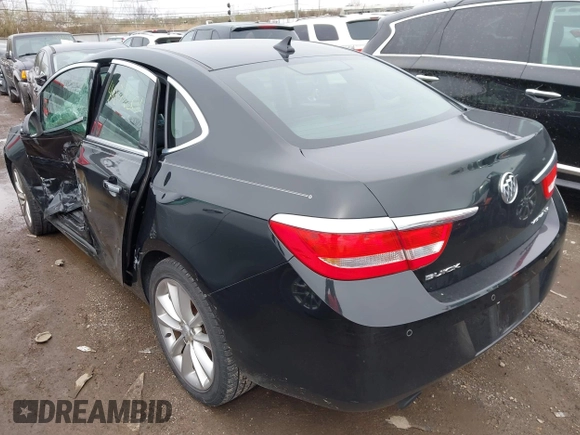 2012 Buick Verano Leather Group with VIN 1G4PS5SKXC4149903, listed as a IAAI auction lot 41878501 with 1 mi miles. Bid and sale history available at carsss.com. Image 3.