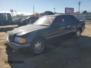 1998 Mercedes-Benz C 230/260/280/320 with VIN WDBHA29G5WA645465, listed as a Copart auction lot 77215314 with Not Provided miles and Salvage Title. Bid and sale history available at carsss.com. Image 1.
