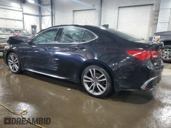 2020 Acura TLX w/Technology Pkg with VIN 19UUB3F43LA004051, listed as a Copart auction lot 47397835 with 55,765 mi miles and Salvage Title. Bid and sale history available at carsss.com. Image 2.
