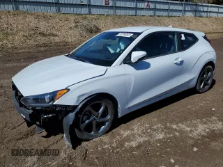 2019 Hyundai Veloster 2.0 with VIN KMHTG6AF4KU017034, listed as a Copart auction lot 52264845 with 52,751 mi miles and Clean Title. Bid and sale history available at carsss.com. Image 1.