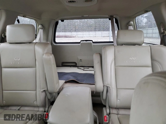 2007 Infiniti QX56 with VIN 5N3AA08A87N800110, listed as a Copart auction lot 49846735 with 147,362 mi miles and Salvage Title. Bid and sale history available at carsss.com. Image 10.