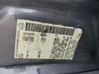 2016 Nissan Maxima SR with VIN 1N4AA6AP6GC446197, listed as a Copart auction lot 66180434 with 92,424 mi miles and Salvage title. Bid and sale history available at DreamBid. Image 12.