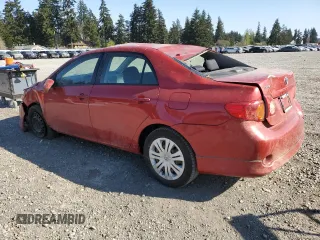 2009 Toyota Corolla with VIN 1NXBU40E49Z102824, listed as a Copart auction lot 53402685 with 118,268 mi miles and Salvage Title. Bid and sale history available at carsss.com. Image 2.