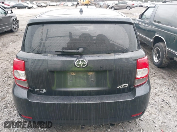 2010 Scion xD with VIN JTKKU4B45AJ058839, listed as a IAAI auction lot 41708936 with 214,685 mi miles. Bid and sale history available at carsss.com. Image 16.