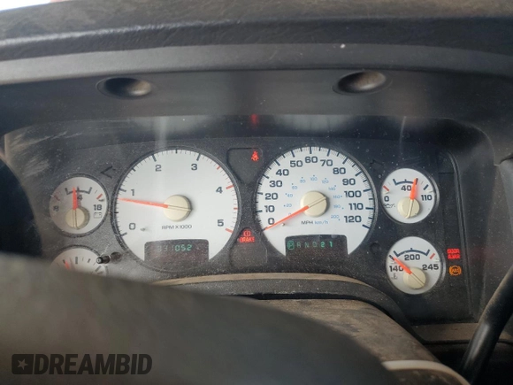 2003 Dodge Ram 2500 ST with VIN 3D7KU28C13G821685, listed as a Copart auction lot 65319974 with 331,052 mi miles and Salvage Title. Bid and sale history available at carsss.com. Image 9.