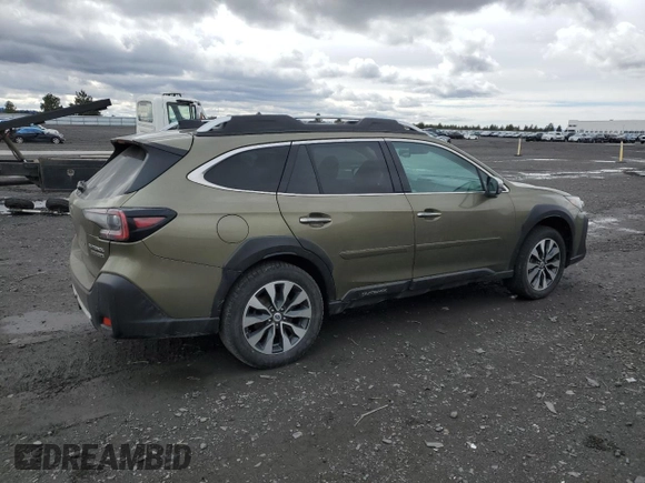2023 Subaru Outback Touring XT with VIN 4S4BTGPD5P3186897, listed as a Copart auction lot 48678355 with 52,258 mi miles and Salvage title. Bid and sale history available at DreamBid. Image 3.