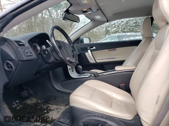 2012 Volvo C70 T5 with VIN YV1672MC6CJ126734, listed as a Copart auction lot 45859375 with 116,188 mi miles and Salvage Title. Bid and sale history available at carsss.com. Image 7.