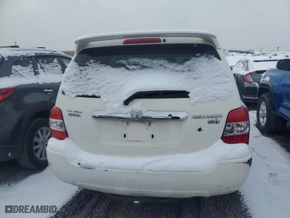 2007 Toyota Highlander Hybrid w/3rd Row with VIN JTEDW21A670018981, listed as a Copart auction lot 46097635 with 337,110 mi miles and Clean Title. Bid and sale history available at carsss.com. Image 6.