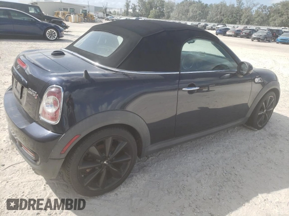 2012 MINI Roadster S z VIN WMWSY3C52CT144319, wystawiony jako Copart lot #78349654 z przebiegiem Nie podano mil oraz Szkoda całkowita • Salvage title. Historia ofert i sprzedaży dostępna na DreamBid. Obrazek 3.