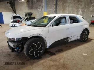 2022 Hyundai IONIQ 5 SEL with VIN KM8KNDAFXNU096039, listed as a Copart auction lot 47367365 with 12,633 mi miles and Salvage Title. Bid and sale history available at carsss.com. Image 1.