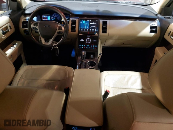 2018 Ford Flex Limited with VIN 2FMGK5D84JBA07194, listed as a Copart auction lot 85785504 with 88,763 mi miles and Salvage Title. Bid and sale history available at carsss.com. Image 8.
