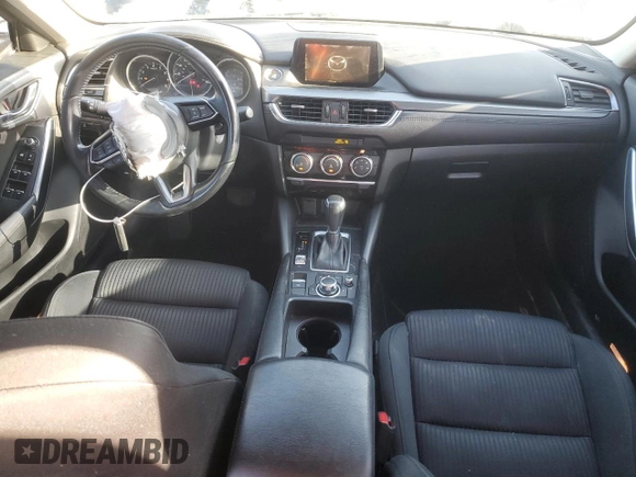 2017 Mazda Mazda6 Sport with VIN JM1GL1U55H1104183, listed as a Copart auction lot 52726635 with 115,290 mi miles and Salvage Title. Bid and sale history available at carsss.com. Image 8.