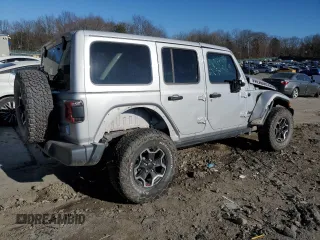 2023 Jeep Wrangler Rubicon Farout with VIN 1C4JJXFM4PW589923, listed as a Copart auction lot 80508004 with Not provided miles and Salvage title. Bid and sale history available at DreamBid. Image 3.