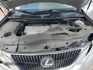 2011 Lexus RX 350 with VIN JTJZK1BA9B2004470, listed as a Copart auction lot 59735525 with 128,501 mi miles and Salvage title. Bid and sale history available at DreamBid. Image 12.