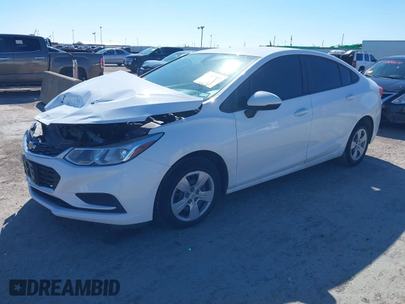 2018 Chevrolet Cruze LS with VIN 1G1BC5SM6J7214781, listed as a IAAI auction lot 41485333 with 119,546 mi miles and . Bid and sale history available at DreamBid. Image 2.